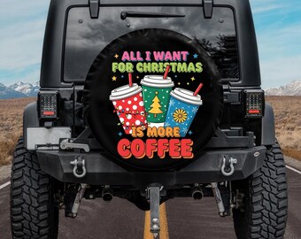 Weihnachten Kaffee Liebhaber Ersatzradabdeckung, Urlaub Auto Dekor