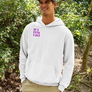 Cat Full Zip Hoodie: Kitty Lover Sweatshirt - 80% Cotton Blend