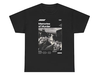 Memories of Murder T-Shirt | Bong Joon-ho Korean Thriller Tee