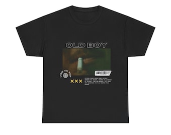 Oldboy Movie T-Shirt - Design C | Korean Neo-Noir Tee | Cult Revenge Streetwear
