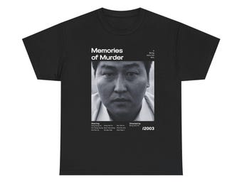 Memories of Murder T-Shirt | Bong Joon-ho Film Graphic Tee