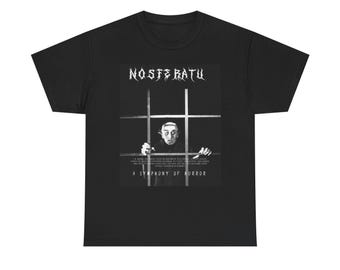 Nosferatu T-Shirt | Classic Horror Movie Graphic Tee | German Expressionism Streetwear
