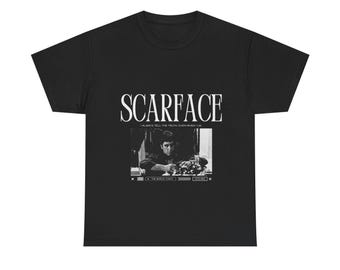 Scarface T-Shirt | World Is Yours Graphic Tee | Cult Crime Movie Streetwear