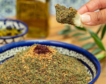 Dziki Palestyński Zaatar زعتر بلدي فلسطيني – Ekologiczna mieszanka tymianku Ziemi Świętej – Tradycyjne zioło bliskowschodnie