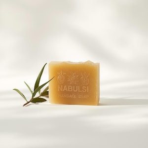 Authentic Nabulsi Soap – Palestinian Olive Oil Soap Bar – Pure & Natural Skincare