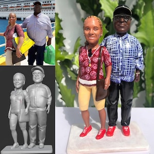 Custom Family Figurine, Family Decorations, Custom Family Portrait, Family Bobbleheads, Family Memories Art, Christmas Gifts for Family