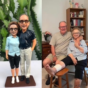 Individuelle 3D Familienfigur, individuelles Familien Portrait, Familie Bobbleheads, Familie Art Print, individuelles Erinnerungsgeschenk, Weihnachtsgeschenke für die Familie