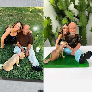Custom 3D Figurine, Custom Action Figure, Custom Family Portrait, Gifts for Grandparents, Family Memories Gifts, Christmas Gifts for Family