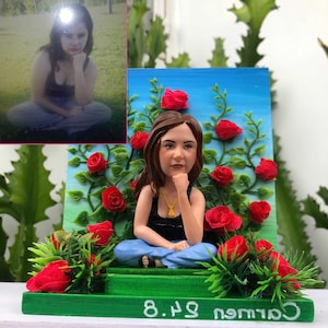 Custom 3D Figurine, Custom Action Figure, Custom Portrait from Photo, Custom Bobblehead, Gifts for Besties, Coworker Gifts, Christmas Gifts