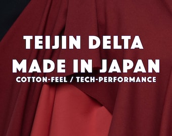 Tela Performance Japonesa Teijin Delta™ - Punto Técnico Double-Face - Eco Pure® pH-Balance