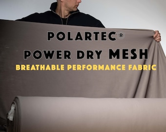 Tela Polartec Power Dry Mesh – Malla Técnica Transpirable – Tejido Outdoor de Alto Rendimiento