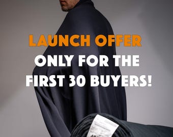 Tejido Polartec Power Stretch Pro negro: tejido técnico polar (0,5 m o 1 m)