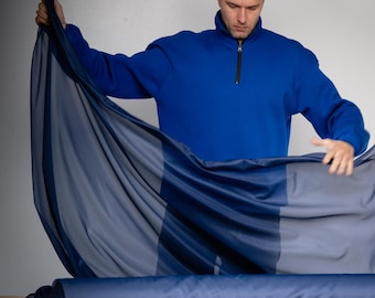 Tela italiana de nailon Maglina para forro por metro: tejido resistente para prendas de vestir (C.934)