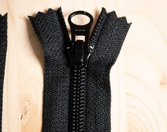 YKK Vislon® #5 Closed-End Zipper 19 cm | Black | Genuine YKK Taiwan