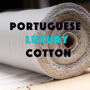 Tecido de algodão canelado português para camisetas – 95% algodão/5% elastano