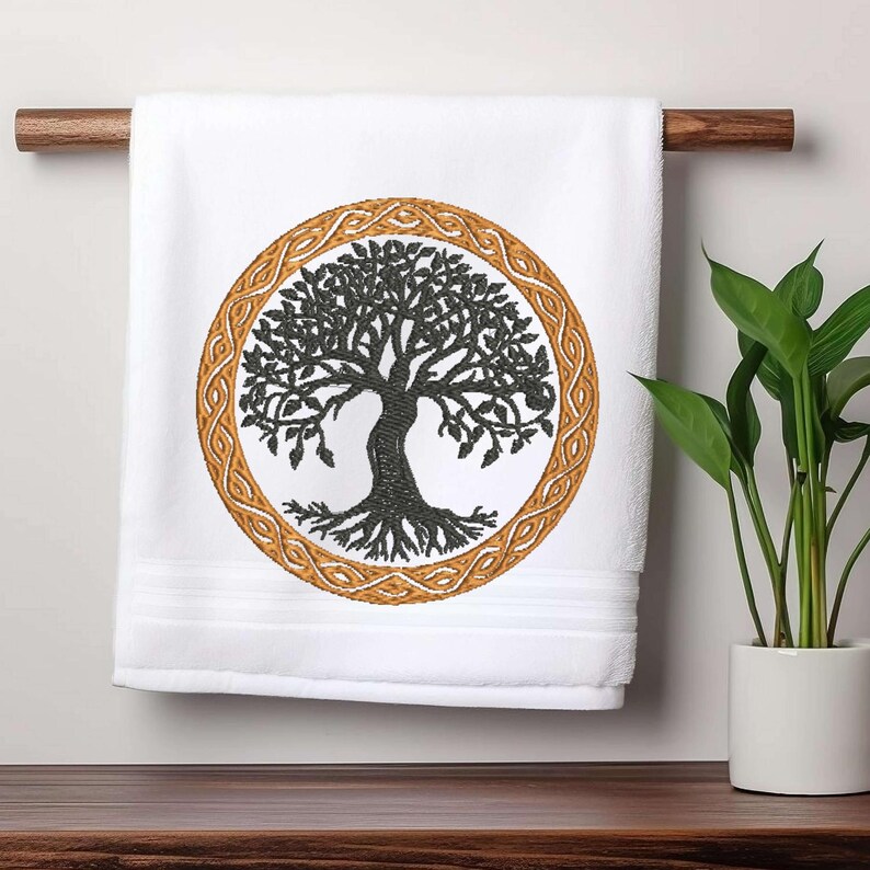 Celtic Tree of Life Machine Embroidery Design Spiritual Tree of Life ...