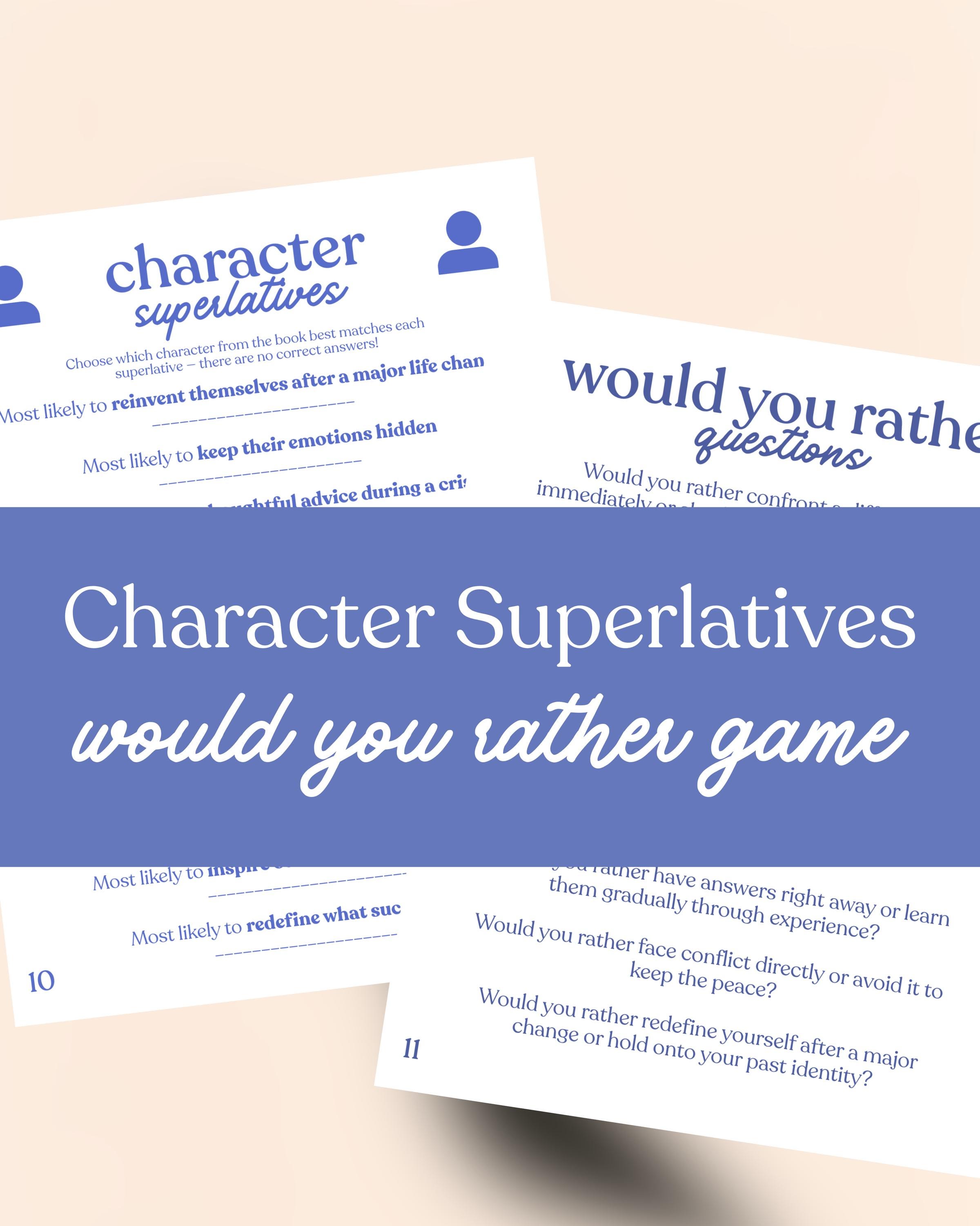 Strangers Book Club Hosting Kit || Printable Discussion Questions ...