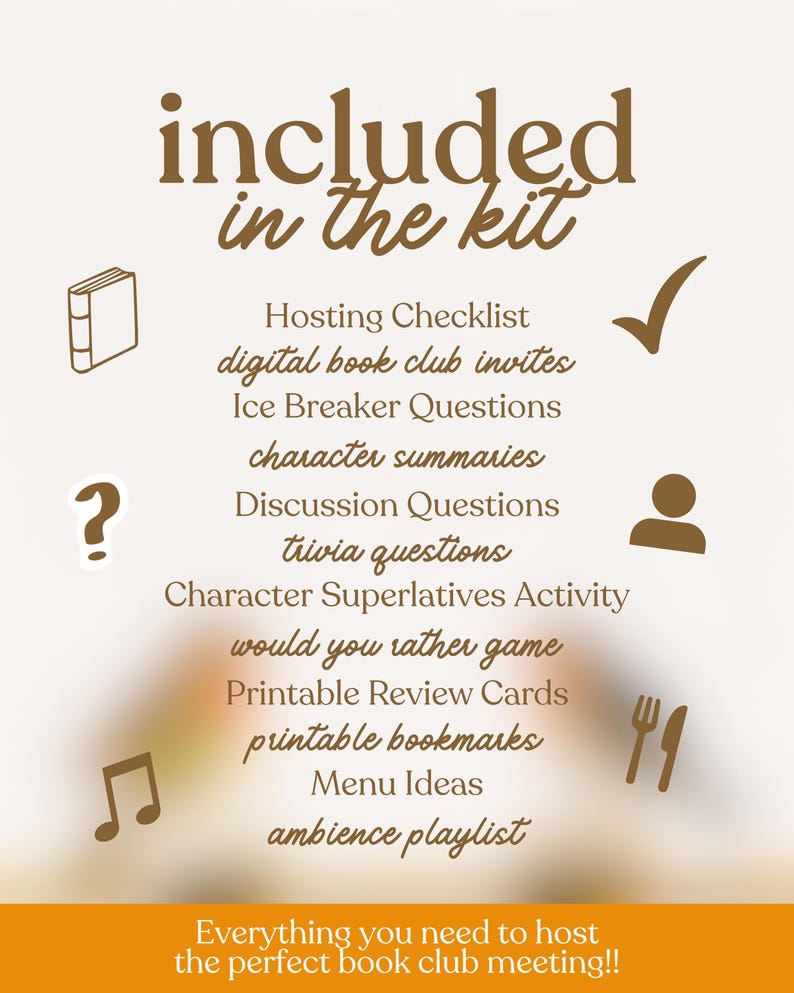 The Correspondent Book Club Hosting Kit Printable Discussion