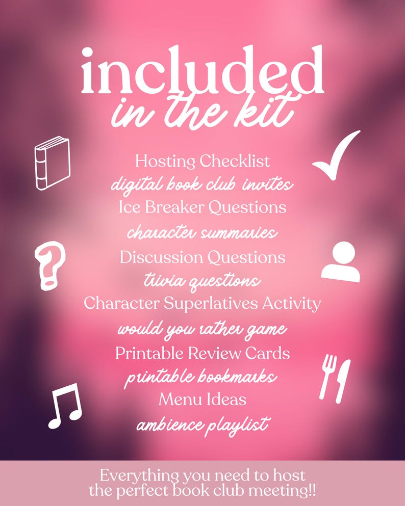 Across the Vanishing Sky Book Club Hosting Kit || Printable Discussion Questions Meeting Guide Printable Download PDF Catherine Cowles image 2