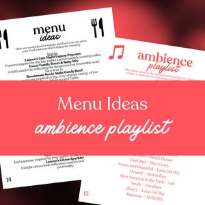 Hostingkit voor ingehaalde boekenclub || Afdrukbare discussievragen Vergadergids Afdrukbaar pdf-bestand direct downloaden afbeelding 9