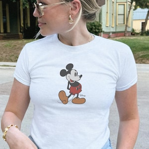 Retro Mickey Mouse Baby Tee, Mickey DisneyBaby Tee,Mickey Baby Tee,Classic Mickey Baby Tee,Magic Kingdom,Disney Lover Babytee,Mickey MouseTe