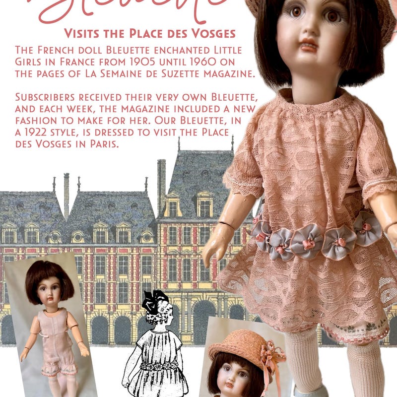 poupée ancienne Bleuette SFBJ • EUR 550,00