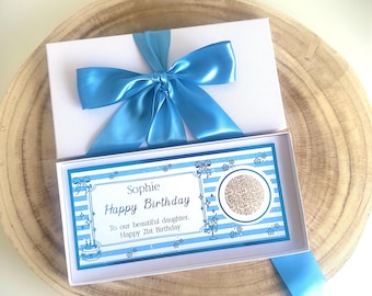 Personalised Birthday Scratch To Reveal Voucher, Special Birthday Surprise Scratch Card, 18th, 21st, 30th, 40th, 50th, 60th, 70th Birthday