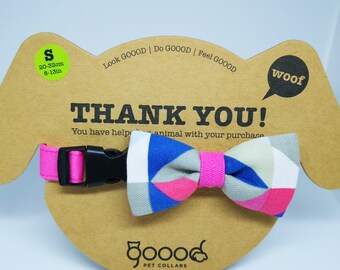 50% Stock Clearance!! Bow S Size 20-32cm - GOOOD Dog Collar B-F01