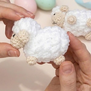 Handmade Crochet Jesus Hug Rabbit Plush, Easter Christian Gift image 11