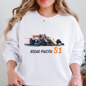 McLaren Formula 1 Sweatshirt with Oscar Piastri Driver Details - F1 Collectible