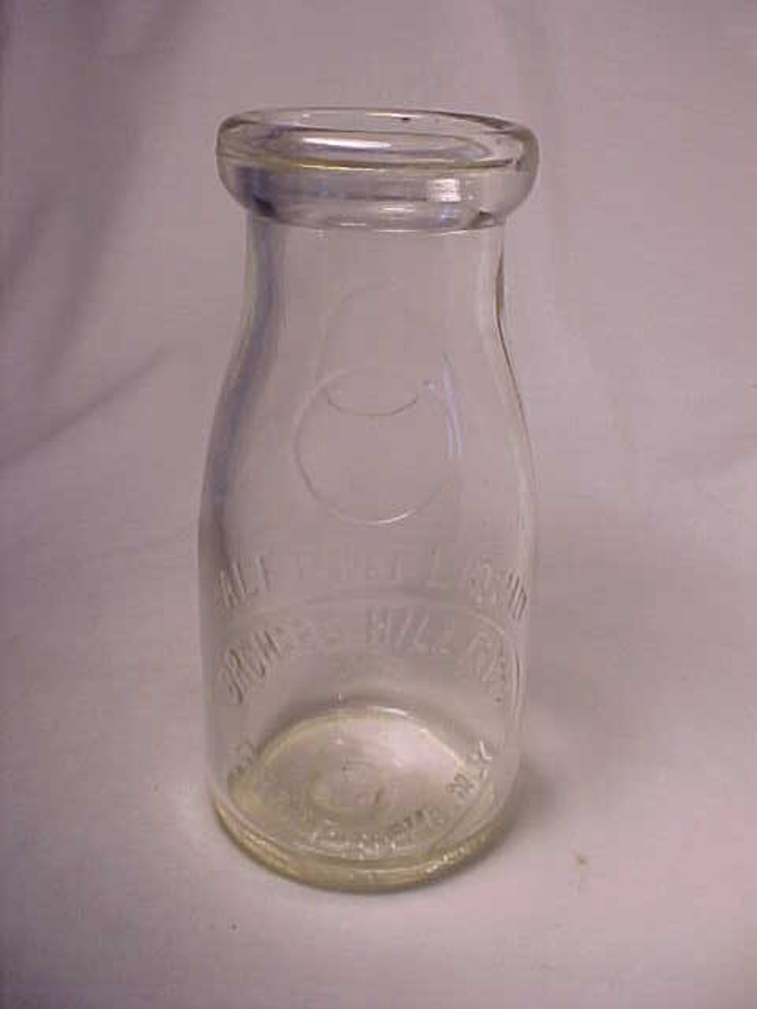 1926 Orchard Hill Farm Chappaqua N.Y. Embossed Half Pint Etsy