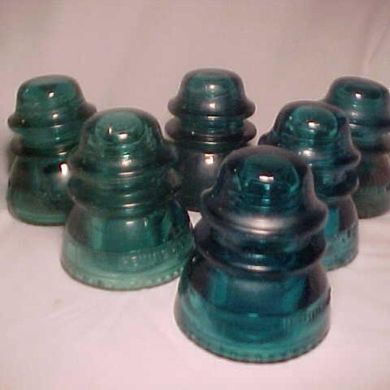 Telephone Pole Insulators Etsy