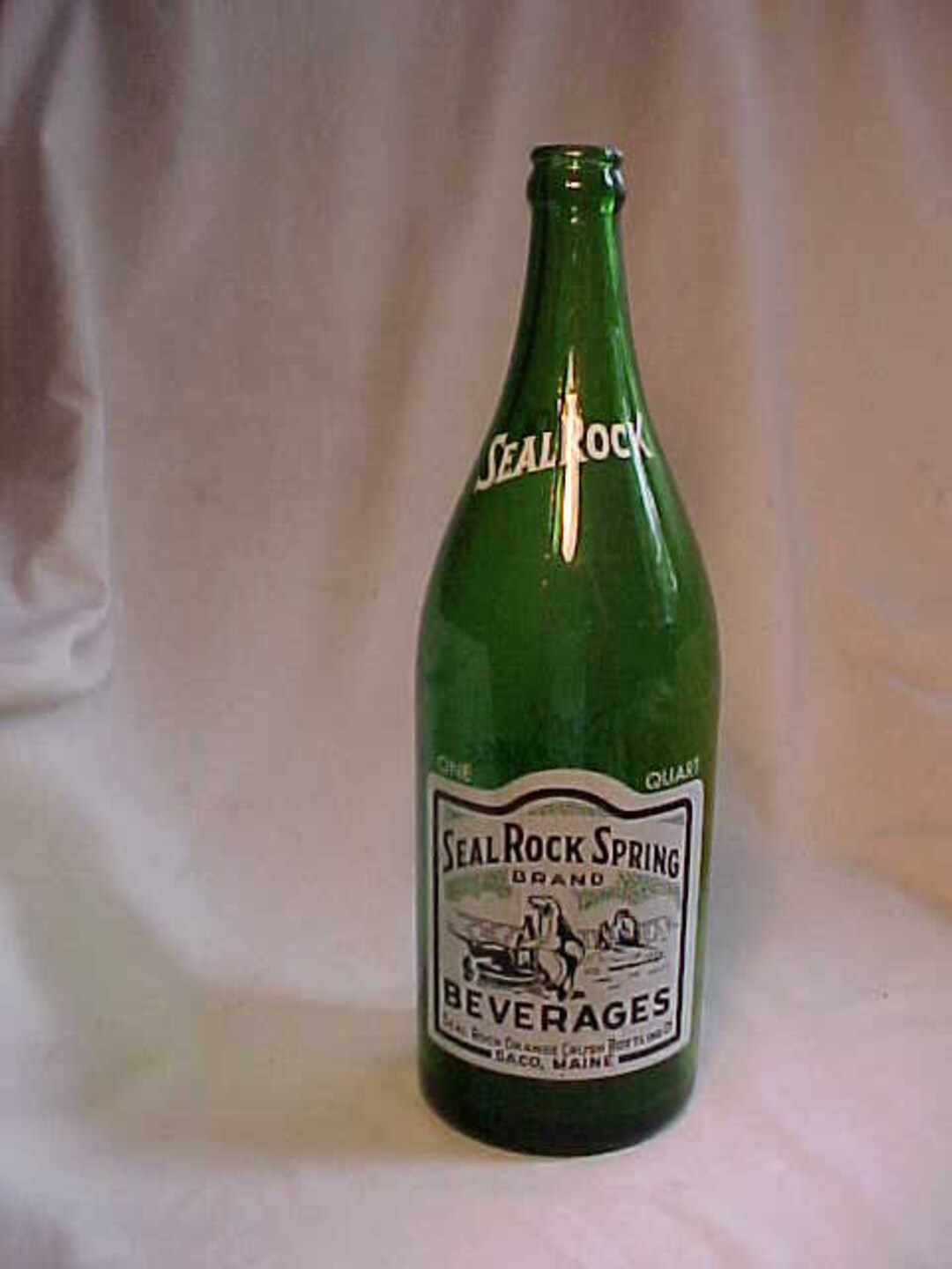1969 Seal Rock Spring Brand Beverages Seal Rock Orange Crush Bottling