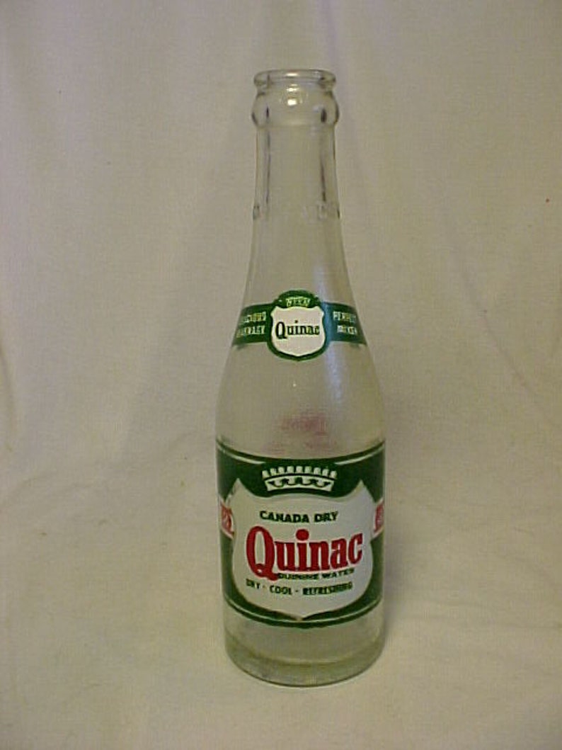 C1960 Canada Dry Quinac Quinine Water Canada Dry Bottling Co. Etsy