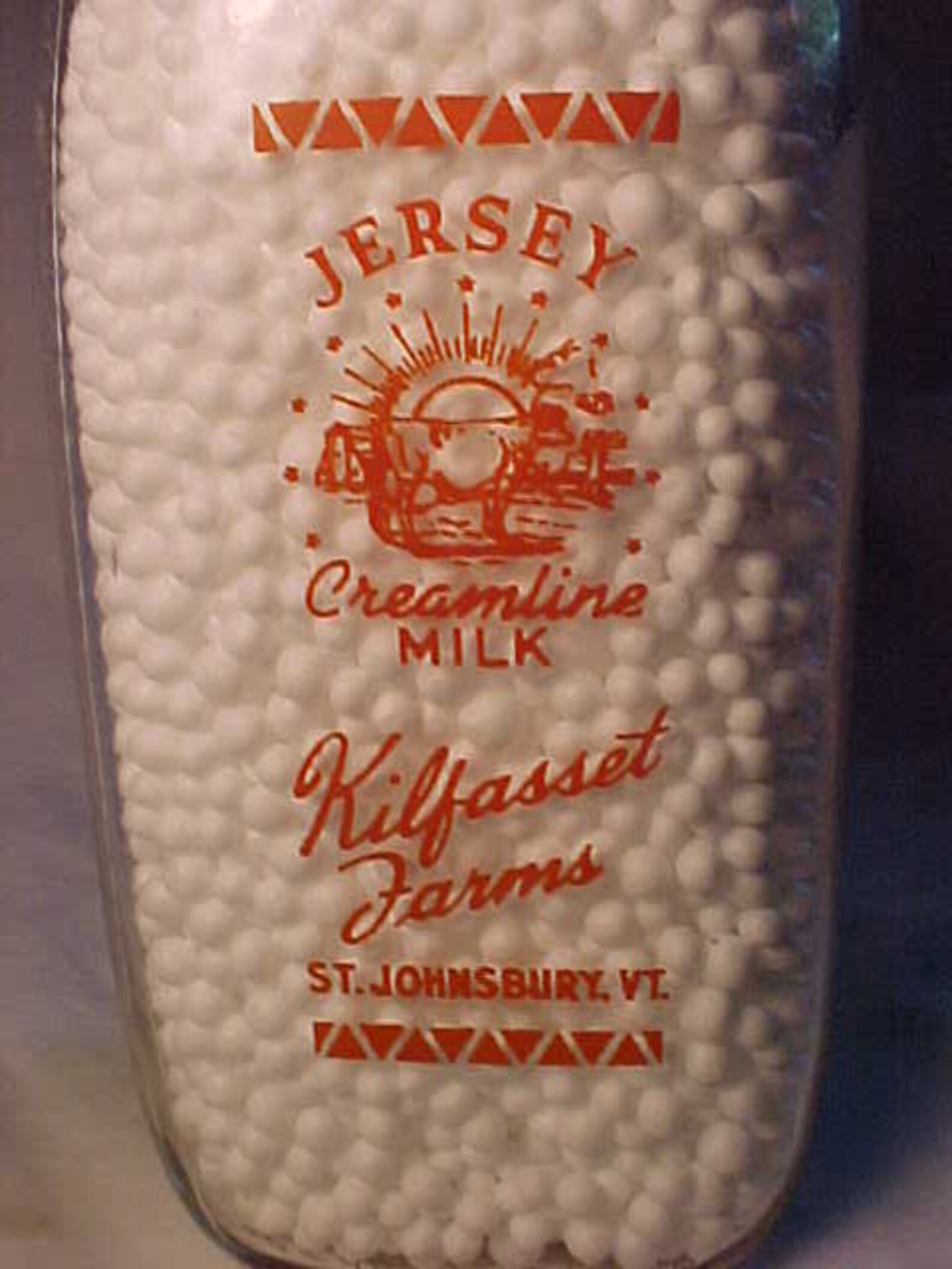 1947 Kilfasset Farms Jersey Creamline Milk St. Johnsbury VT. Etsy