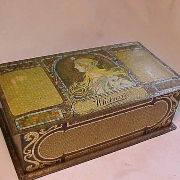 Whitmans Candy Tin Etsy