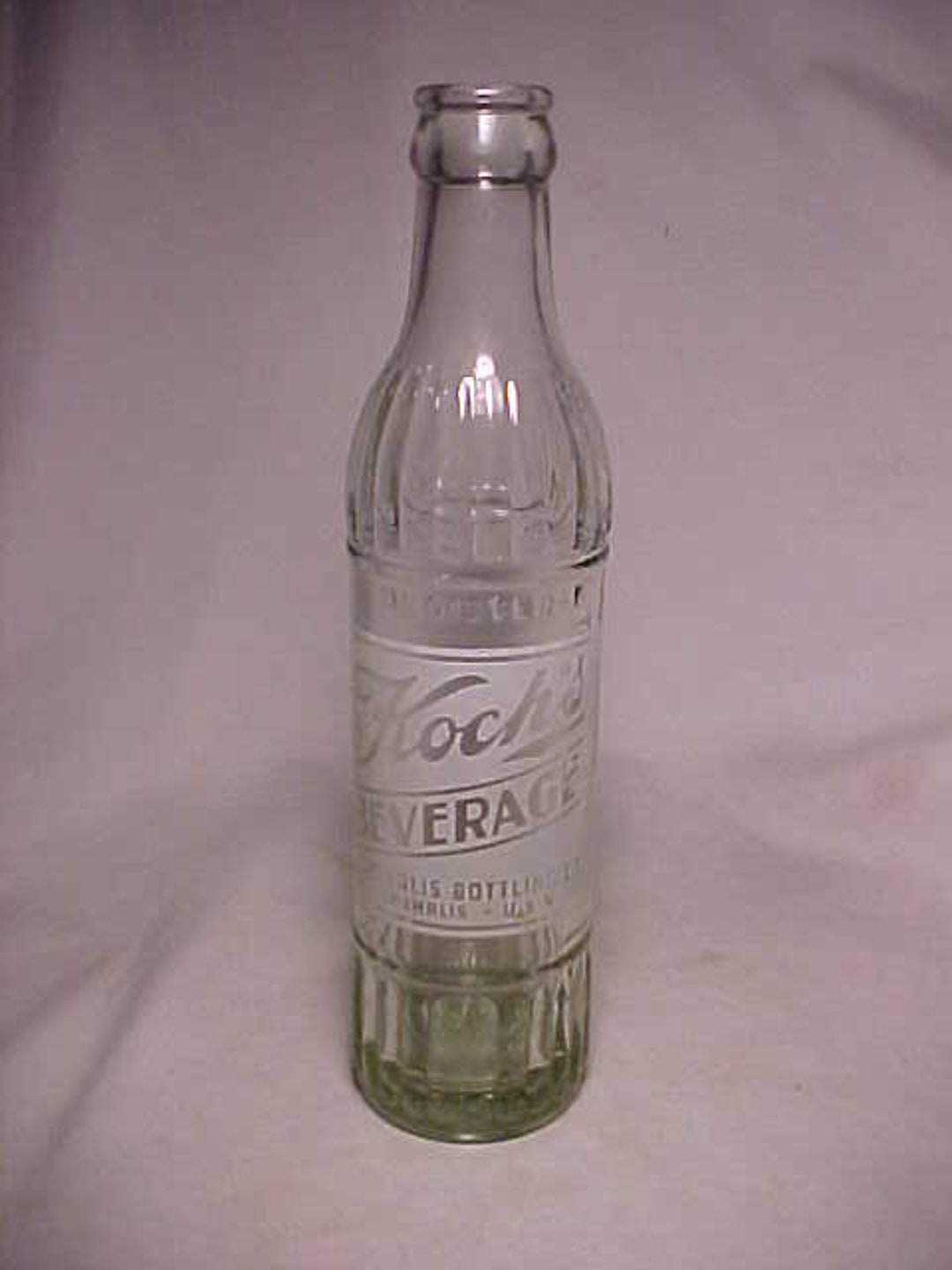 1946 Koch's Beverages Chehalis Bottling Co. Chehalis, Washington, Clear