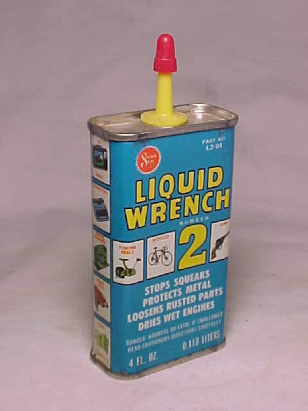 1960s Liquid Wrench Number 2 the Miracle Worker Oil Radiator Specialty