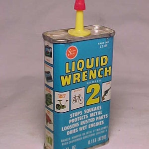 Liquid Wrench PENETRATING OIL Anti Seize 5.5 Oz Aerosol Spray Red