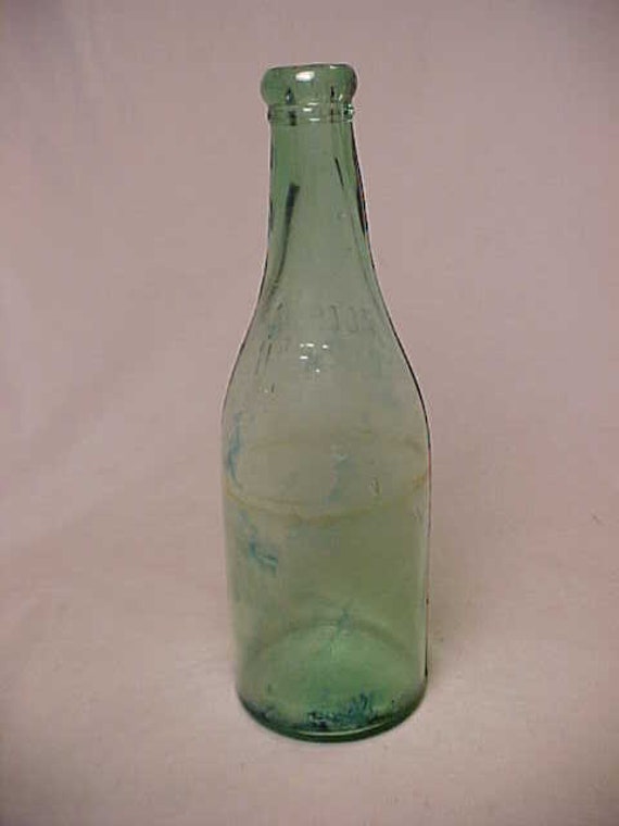 Vintage 4 oz Mrs. Stewart's Liquid Bluing Bottle 1/4 Full 1969