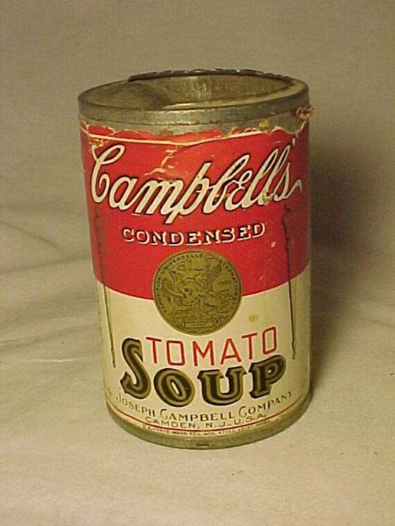 C191015 Campbell's Condensed Tomato Soup Joseph Campbell Etsy