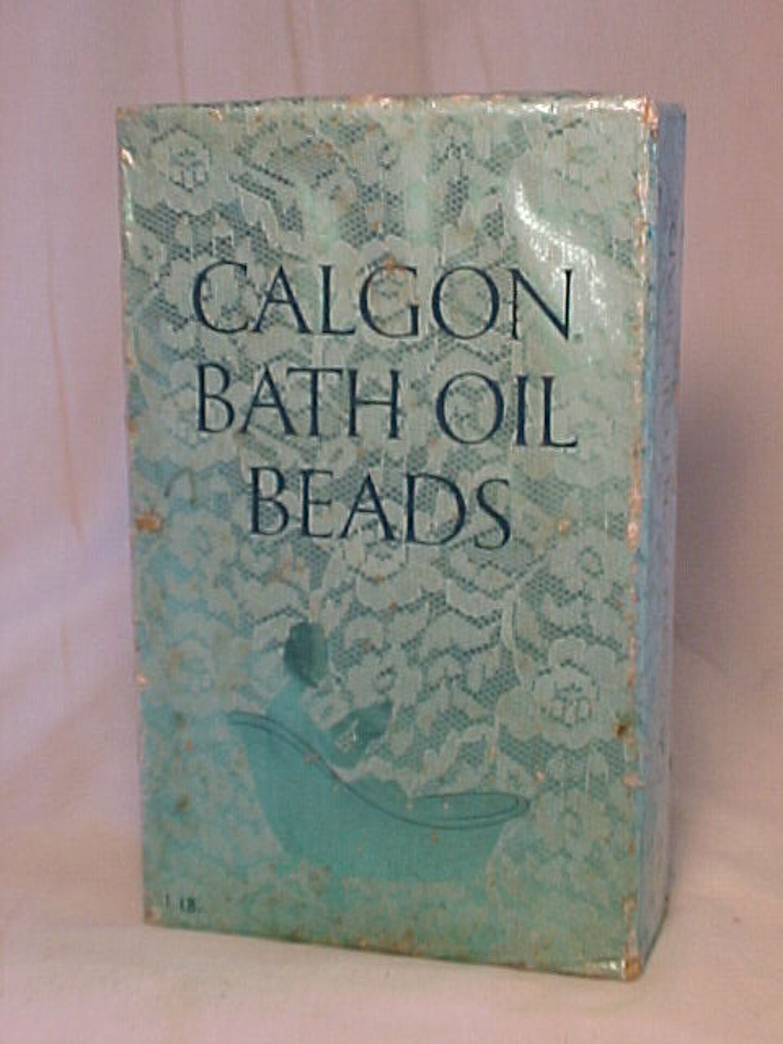 C1950s Calgon Bath Oil Beads Calgon Corporation Pittsburgh Etsy