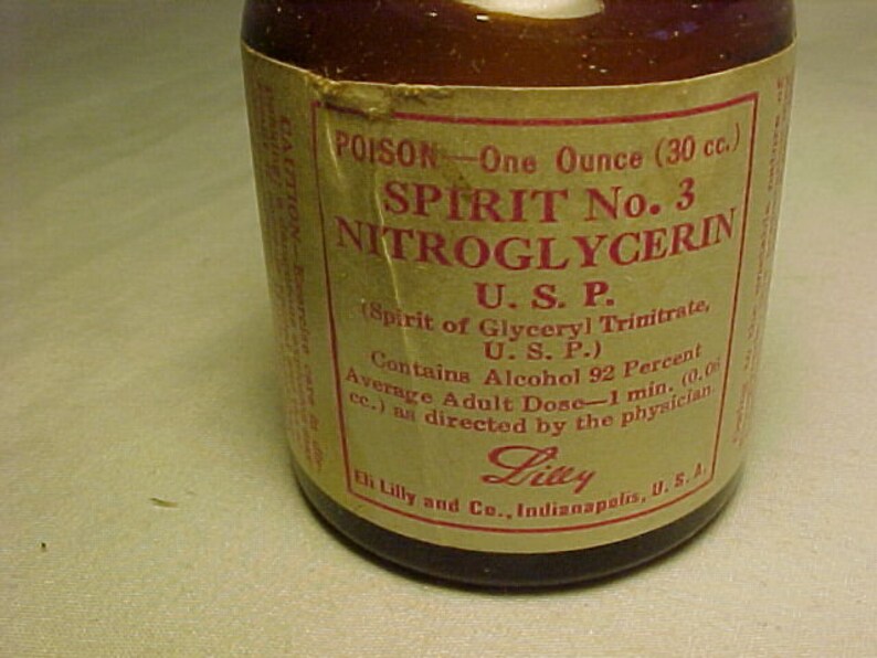 who cannot take nitroglycerin