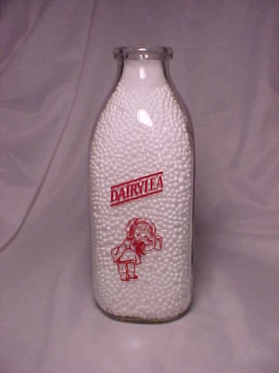 Crystal Dairy Harriston Quart Milk bottle Crystal Dairy Harriston Quart Milk bottle