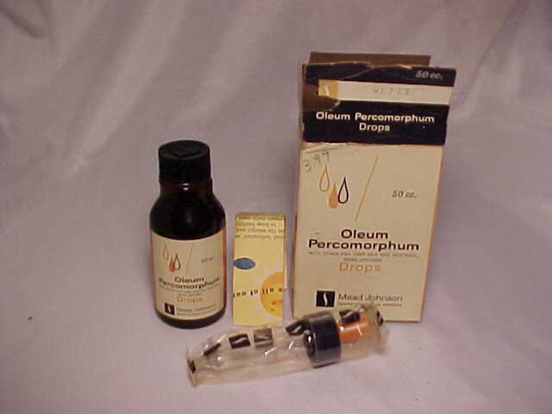 C1960s Oleum Mead Johnson Laboratories Evansville, Indiana