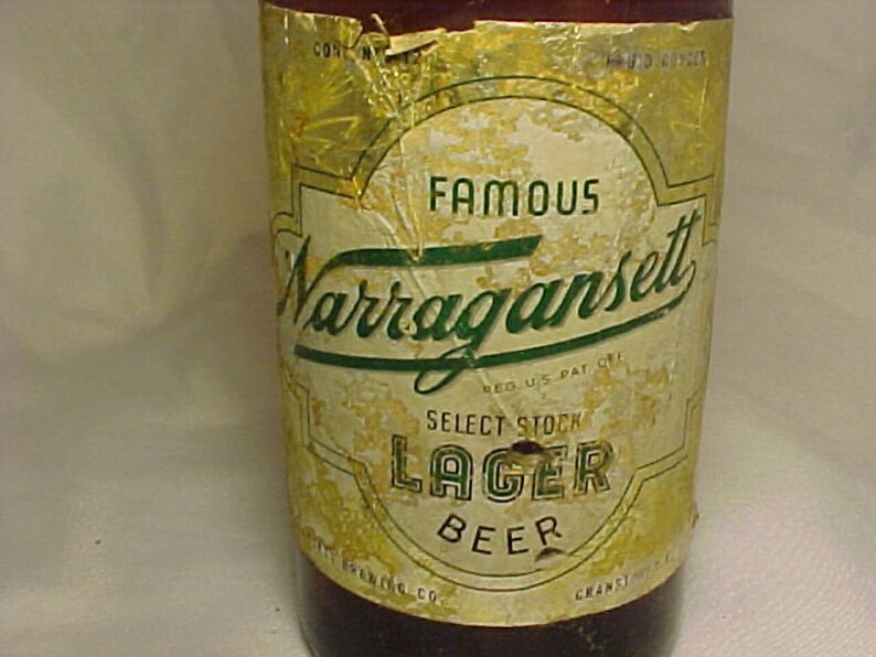 C1950s Famous Narragansett select stock Lager Beer Etsy