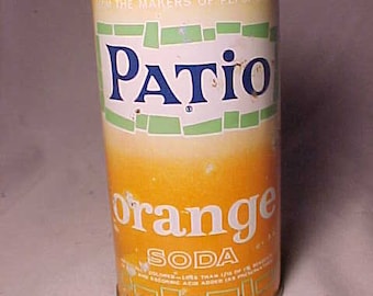 1970s Hy-tyme Orange Soda Can: Vintage Steel Pull Tab