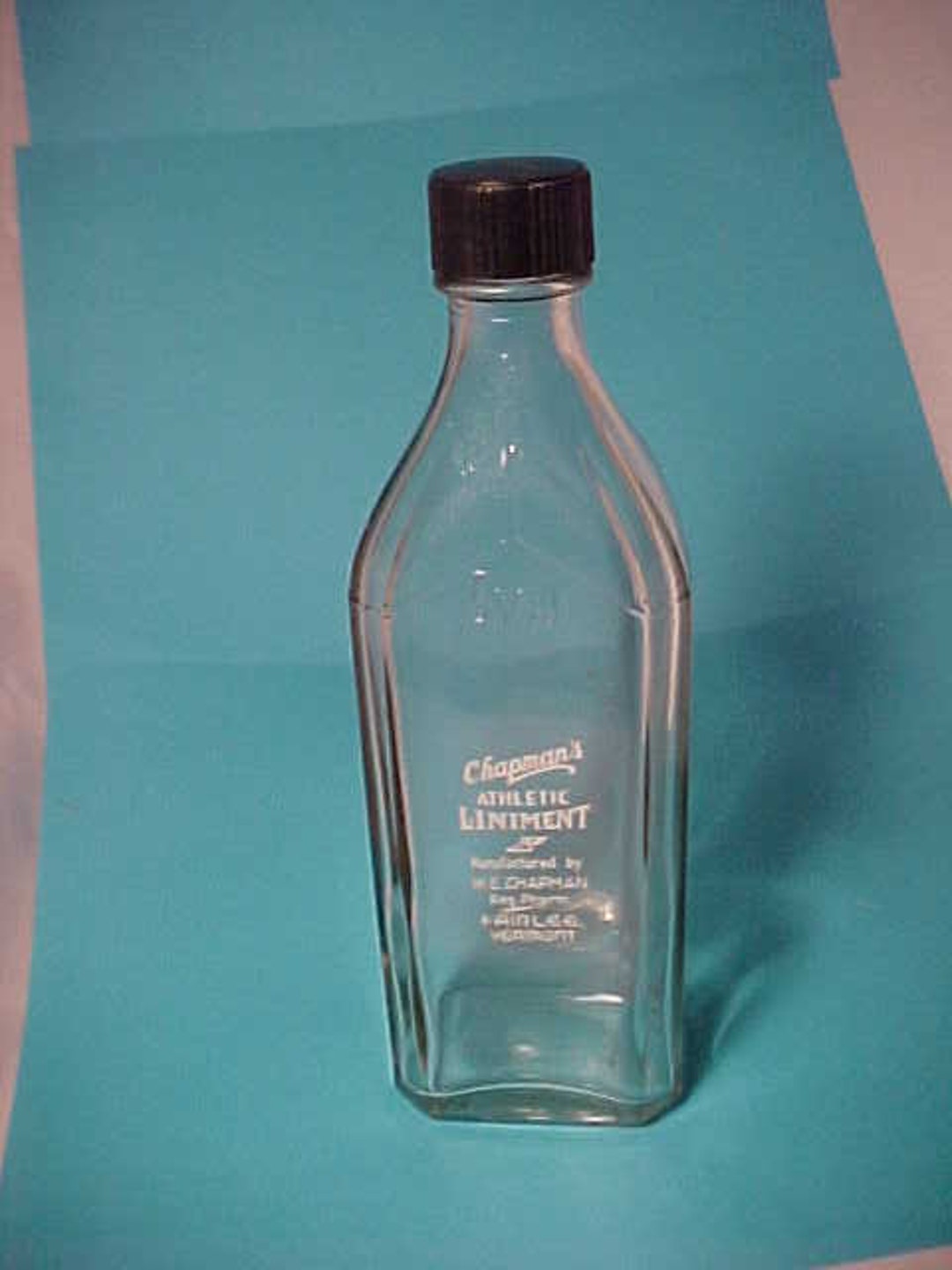 C1930s Chapman's Athletic Liniment Manufactured by W. E. Chapman Reg ...