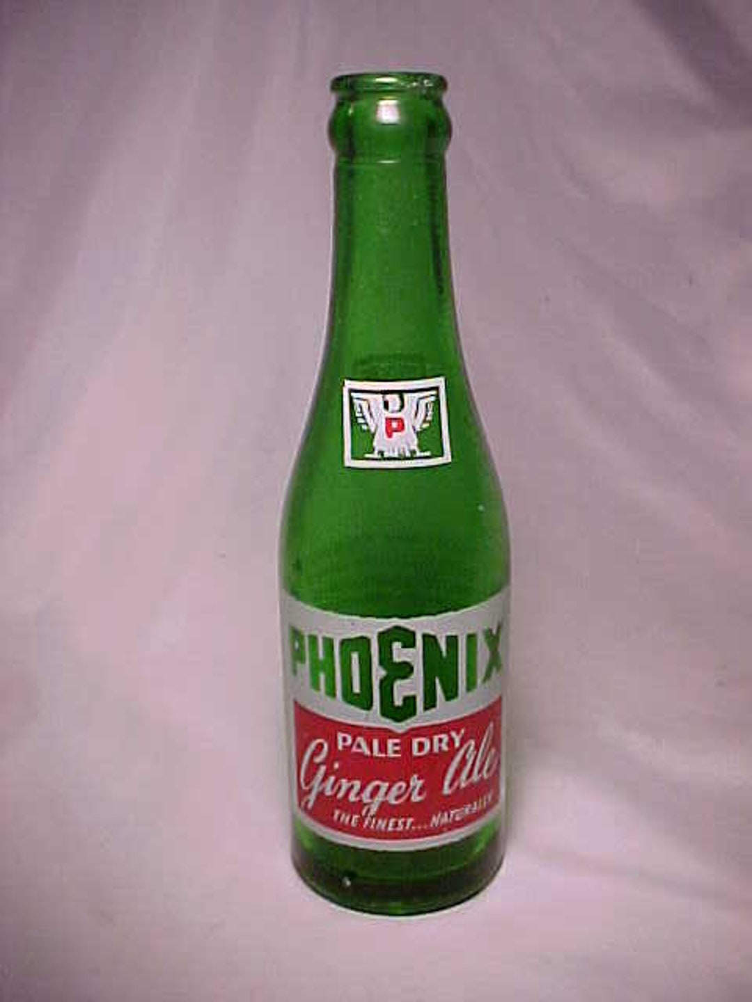 1948 Phoenix Pale Dry Ginger Ale Bottled by Pheonix Spring Beverage Co ...