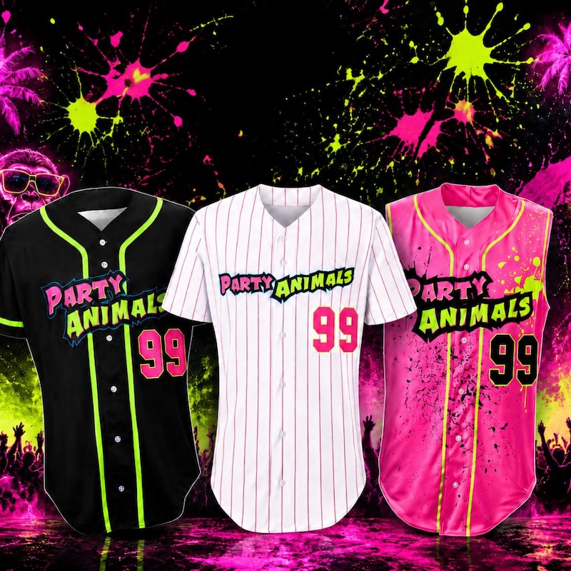 Animal Rbcs Party Animal Jerseys Kids - Etsy